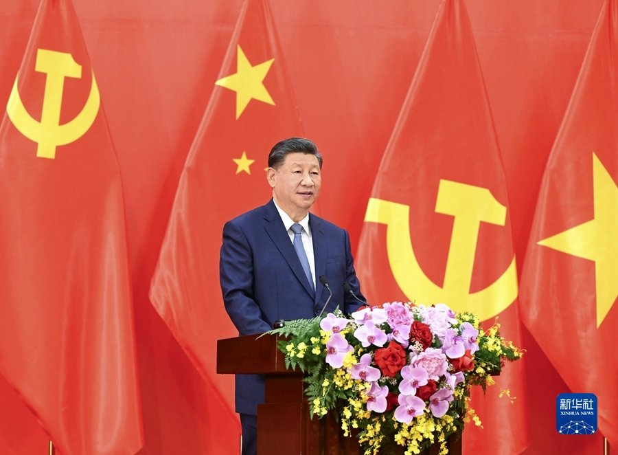 会见中越两国青年和友好人士代表时的讲